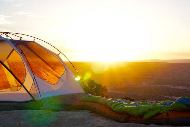 Zelt statt Hotel sparen Reisen